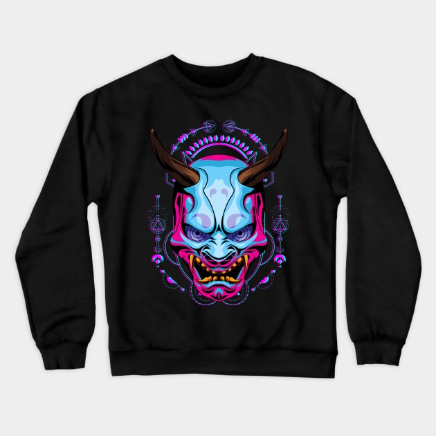 oni shinigami Crewneck Sweatshirt by SHINIGAMII